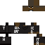 Minecraft skin texture, 64x64 pixels