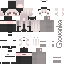 Minecraft skin texture, 64x64 pixels