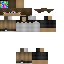 Minecraft skin texture, 64x64 pixels
