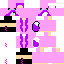 Minecraft skin texture, 64x64 pixels