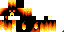 Minecraft skin texture, 64x32 legacy pixels