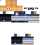 Minecraft skin texture, 64x64 pixels