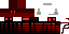 Minecraft skin texture, 64x32 legacy pixels