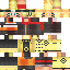 Minecraft skin texture, 64x64 pixels