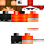 Minecraft skin texture, 64x64 pixels
