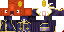 Minecraft skin texture, 64x32 legacy pixels