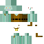 Minecraft skin texture, 64x64 pixels