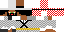 Minecraft skin texture, 64x32 legacy pixels