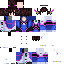Minecraft skin texture, 64x64 pixels