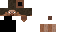 Minecraft skin texture, 64x32 legacy pixels