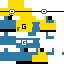 Minecraft skin texture, 64x64 pixels