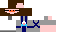 Minecraft skin texture, 64x32 legacy pixels