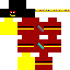 Minecraft skin texture, 64x64 pixels