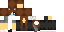 Minecraft skin texture, 64x32 legacy pixels
