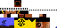 Minecraft skin texture, 64x32 legacy pixels