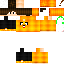 Minecraft skin texture, 64x64 pixels