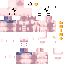 Minecraft skin texture, 64x64 pixels