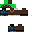 Minecraft skin texture, 64x64 pixels