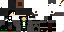 Minecraft skin texture, 64x32 legacy pixels