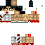 Minecraft skin texture, 64x64 pixels