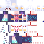 Minecraft skin texture, 64x64 pixels