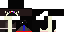 Minecraft skin texture, 64x32 legacy pixels
