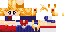 Minecraft skin texture, 64x32 legacy pixels