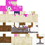 Minecraft skin texture, 64x64 pixels