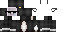 Minecraft skin texture, 64x32 legacy pixels