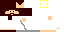 Minecraft skin texture, 64x32 legacy pixels