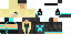 Minecraft skin texture, 64x32 legacy pixels
