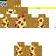 Minecraft skin texture, 64x64 pixels