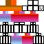 Minecraft skin texture, 64x64 pixels