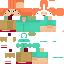 Minecraft skin texture, 64x64 pixels