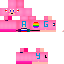 Minecraft skin texture, 64x64 pixels