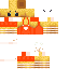 Minecraft skin texture, 64x64 pixels