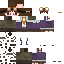 Minecraft skin texture, 64x64 pixels