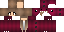 Minecraft skin texture, 64x32 legacy pixels