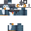 Minecraft skin texture, 64x64 pixels