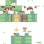 Minecraft skin texture, 64x64 pixels