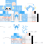 Minecraft skin texture, 64x64 pixels