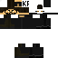 Minecraft skin texture, 64x64 pixels