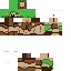 Minecraft skin texture, 64x64 pixels