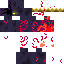 Minecraft skin texture, 64x64 pixels