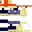 Minecraft skin texture, 64x64 pixels
