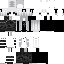 Minecraft skin texture, 64x64 pixels