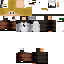 Minecraft skin texture, 64x64 pixels
