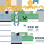 Minecraft skin texture, 64x64 pixels