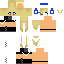 Minecraft skin texture, 64x64 pixels