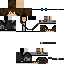 Minecraft skin texture, 64x64 pixels
